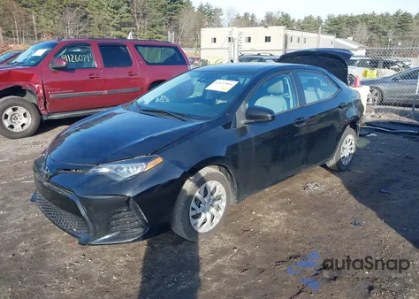 2018 Toyota Corolla Le из США, поврежденный, VIN 2T1BURHE2JC044378